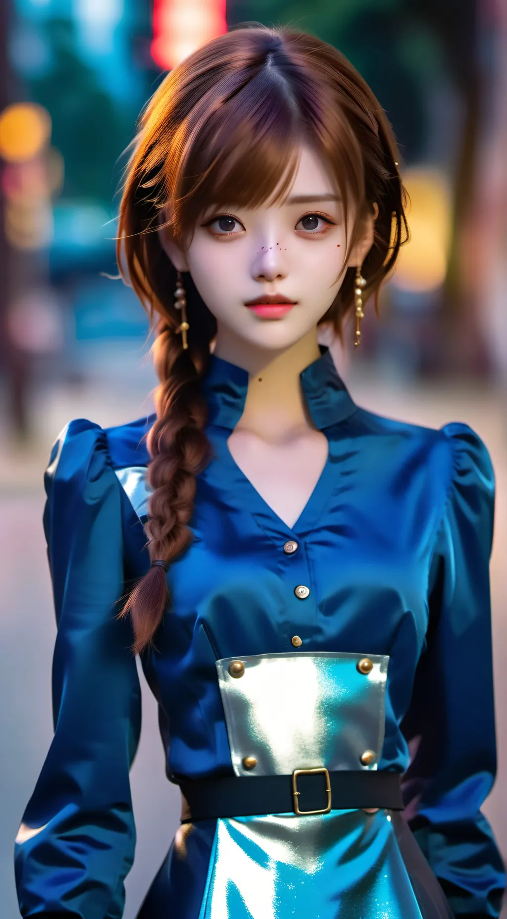 ai character: Sapphire background