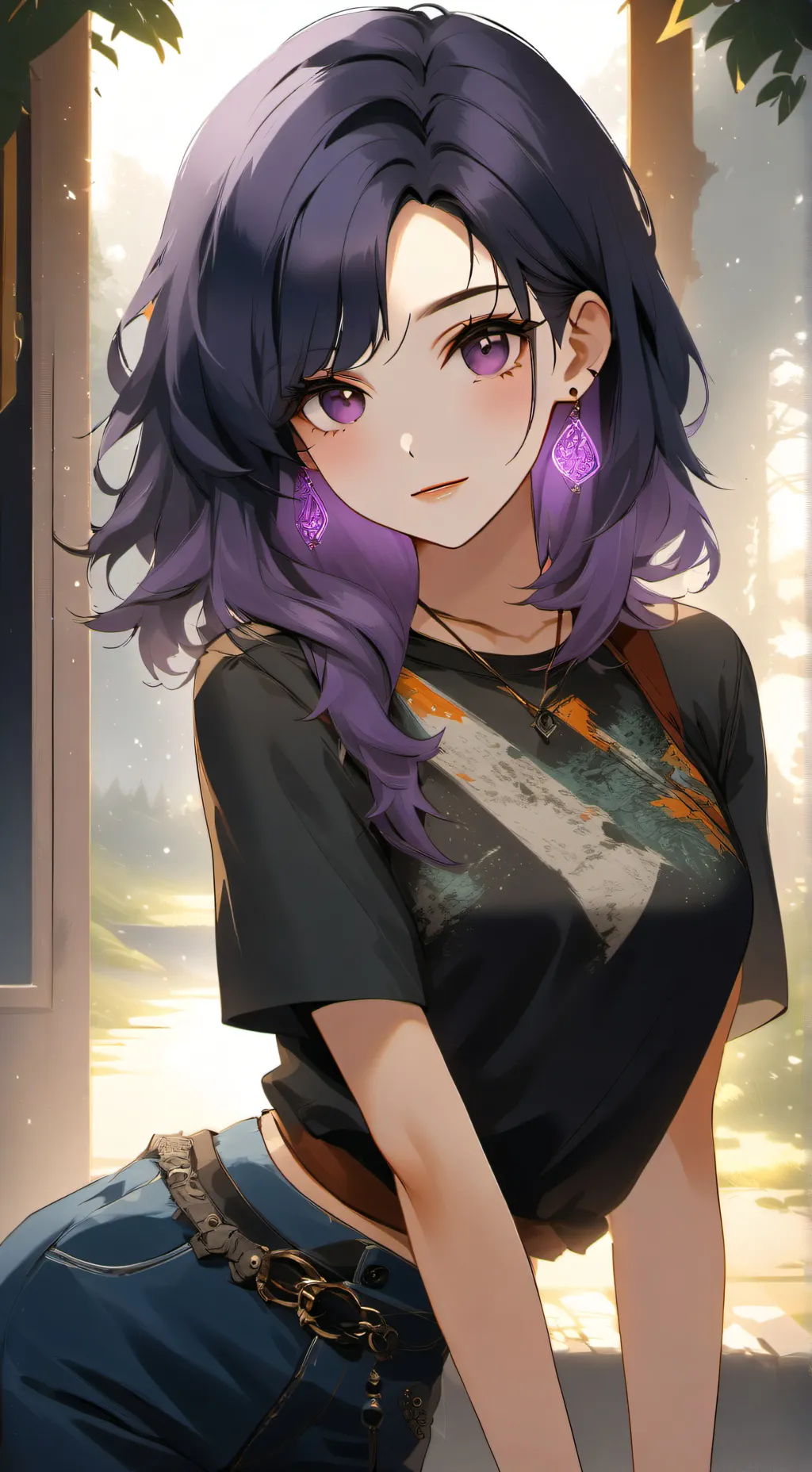 ai character: Krystal  background