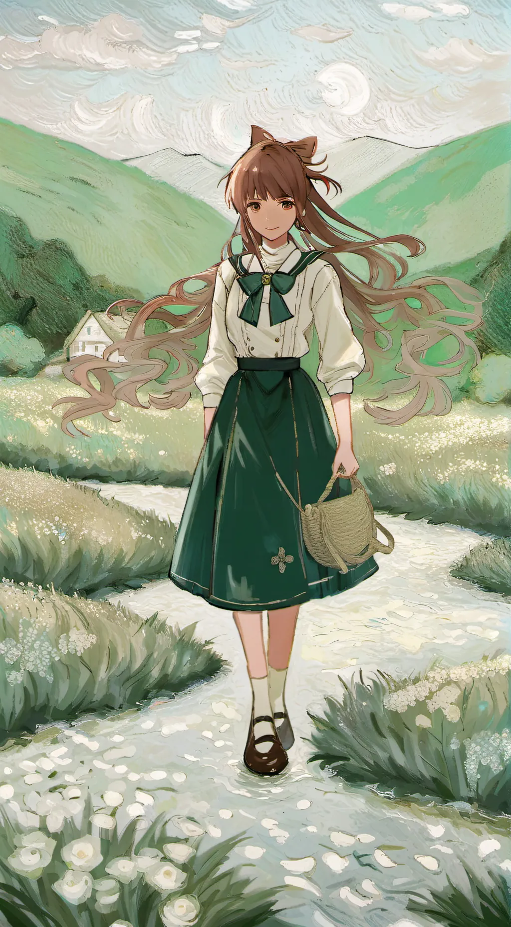 ai character: Monika background