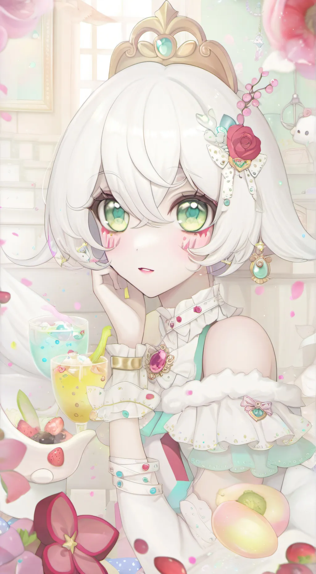 ai character: chaos hotel background