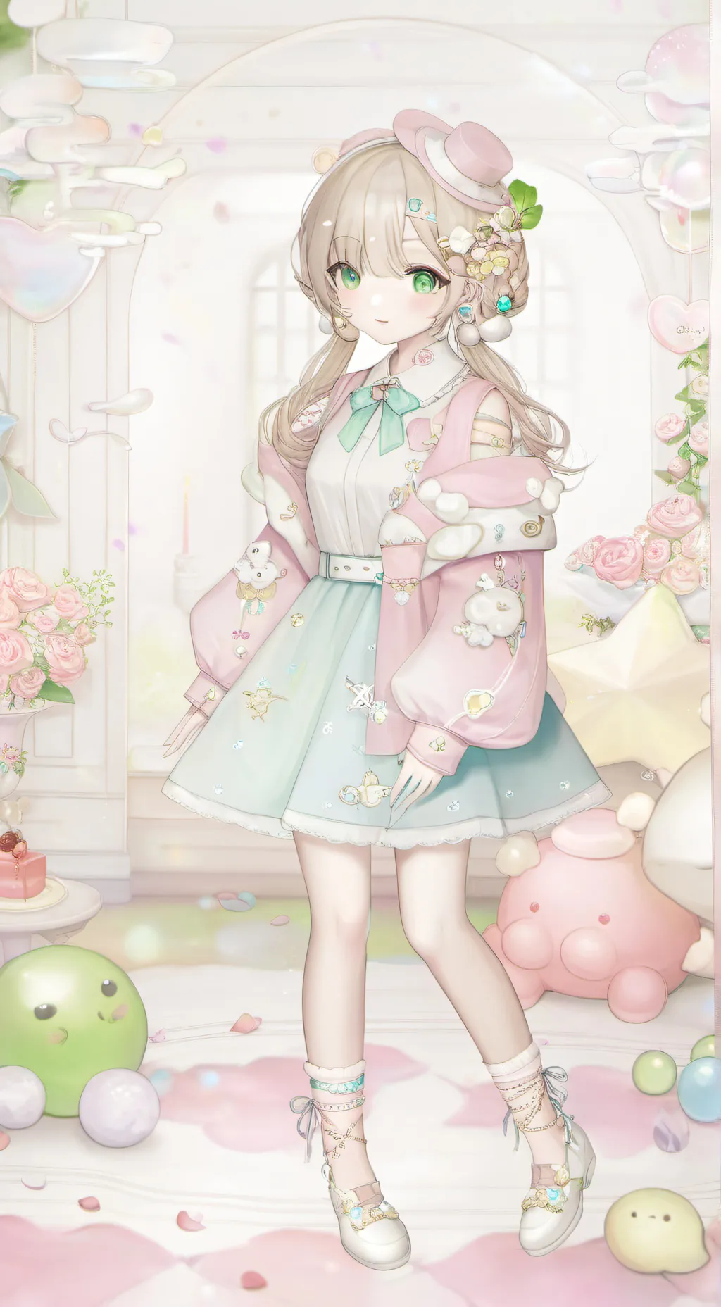 ai character: Léon 💋 background