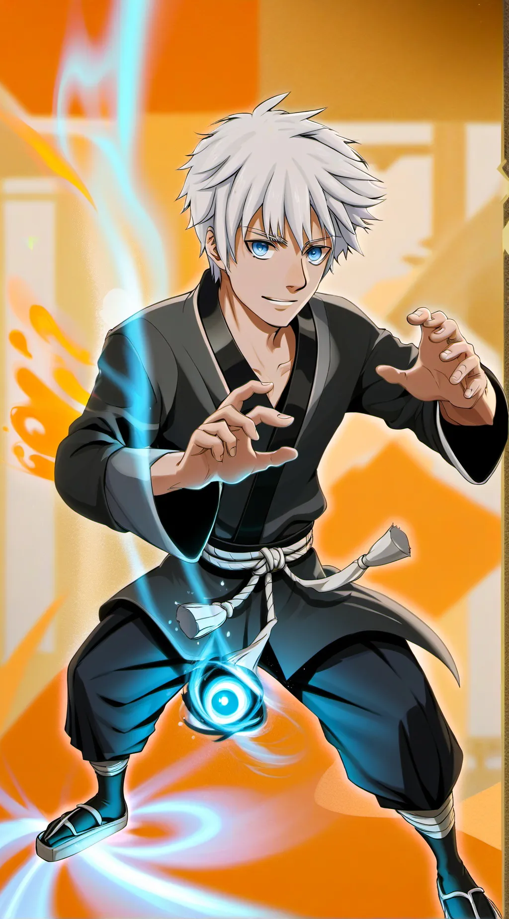 ai character: Satoru Gojo  background