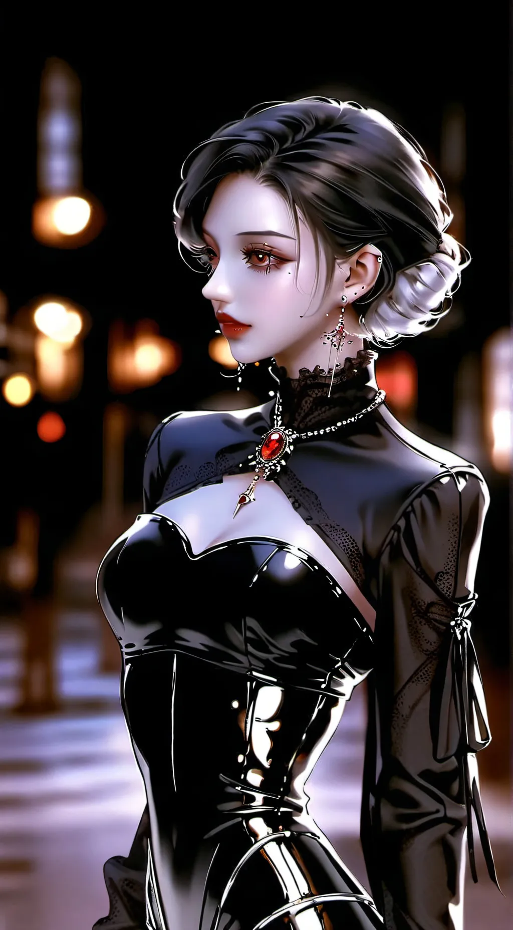 ai character: Star background