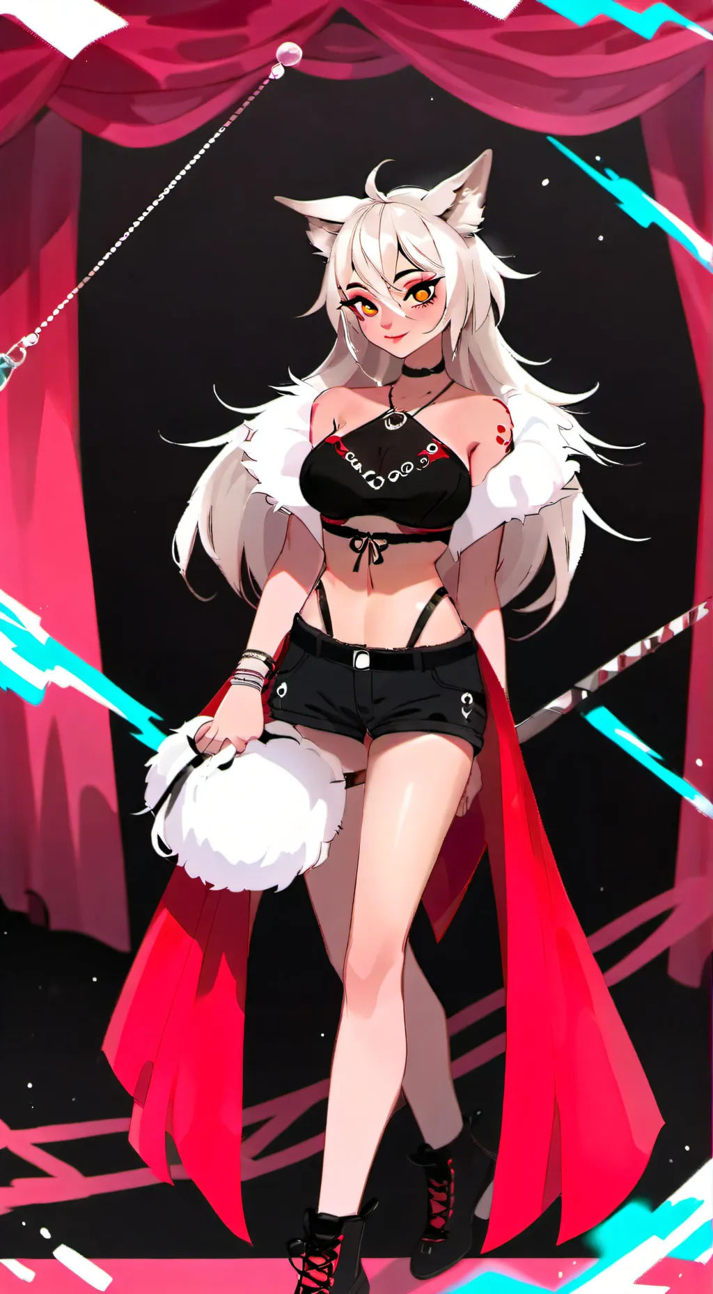 ai character: Furry background