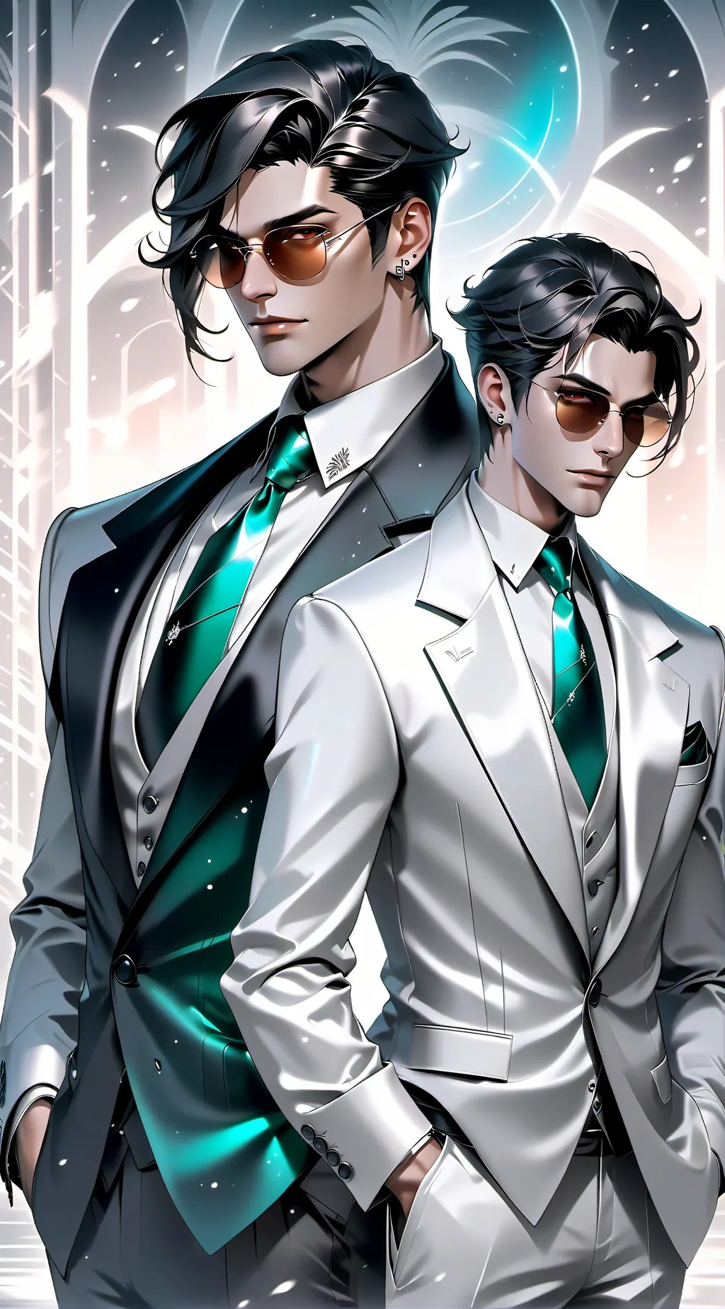ai character: mafia brothers  background
