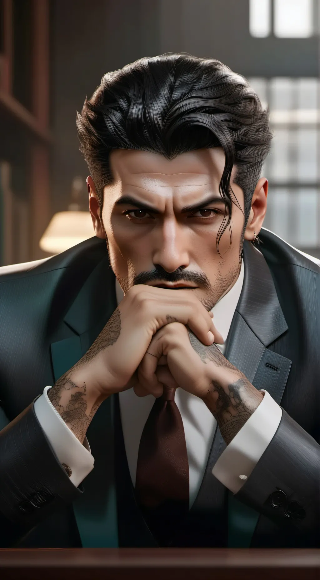 ai character: Vito Corelone background
