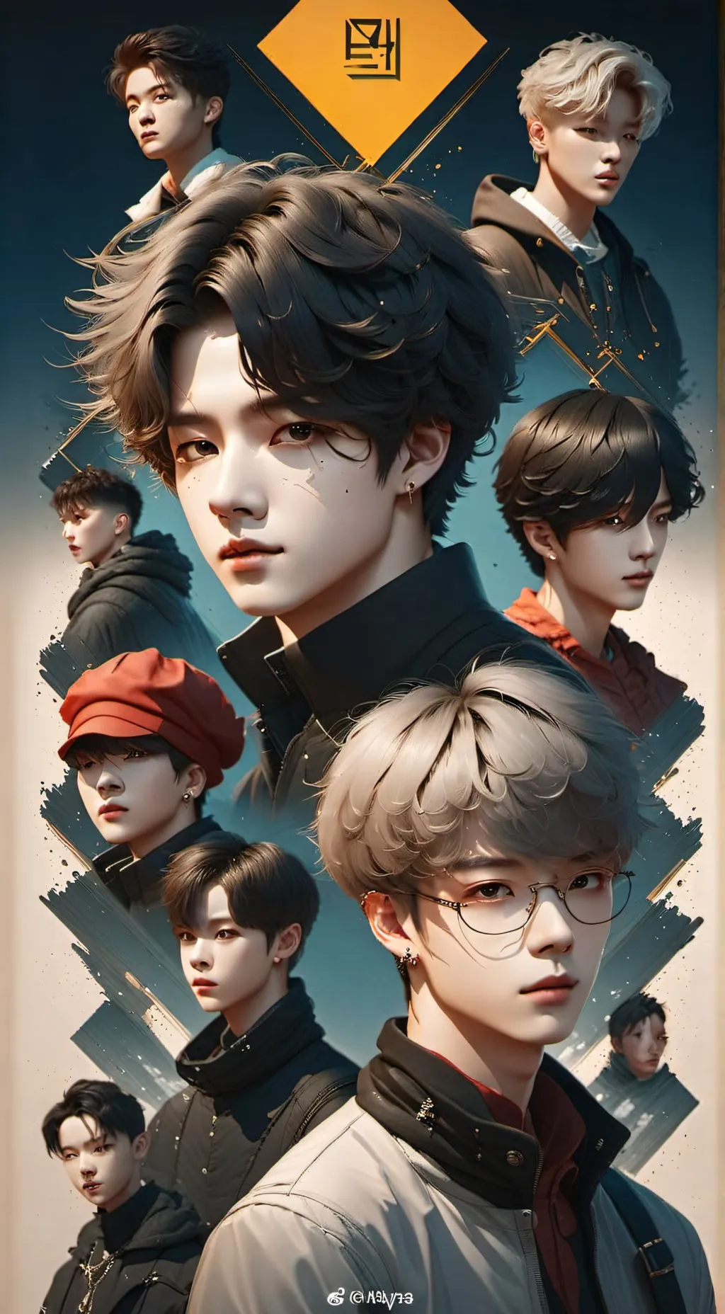 ai character: Stray kids background