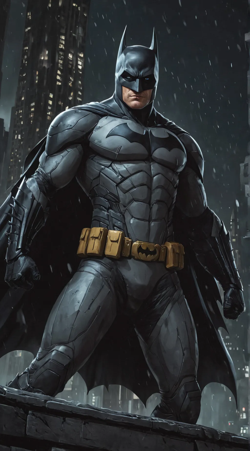 ai character: Bruce  background