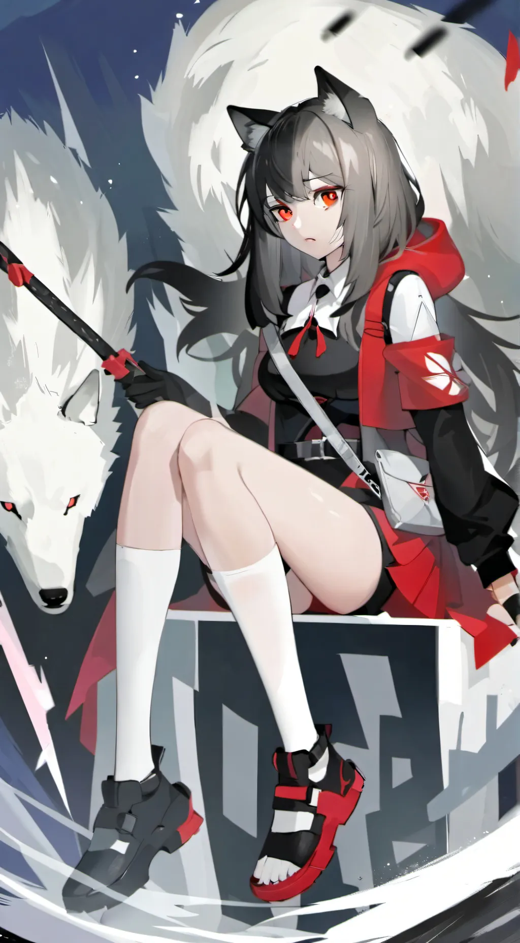 ai character: Clover background