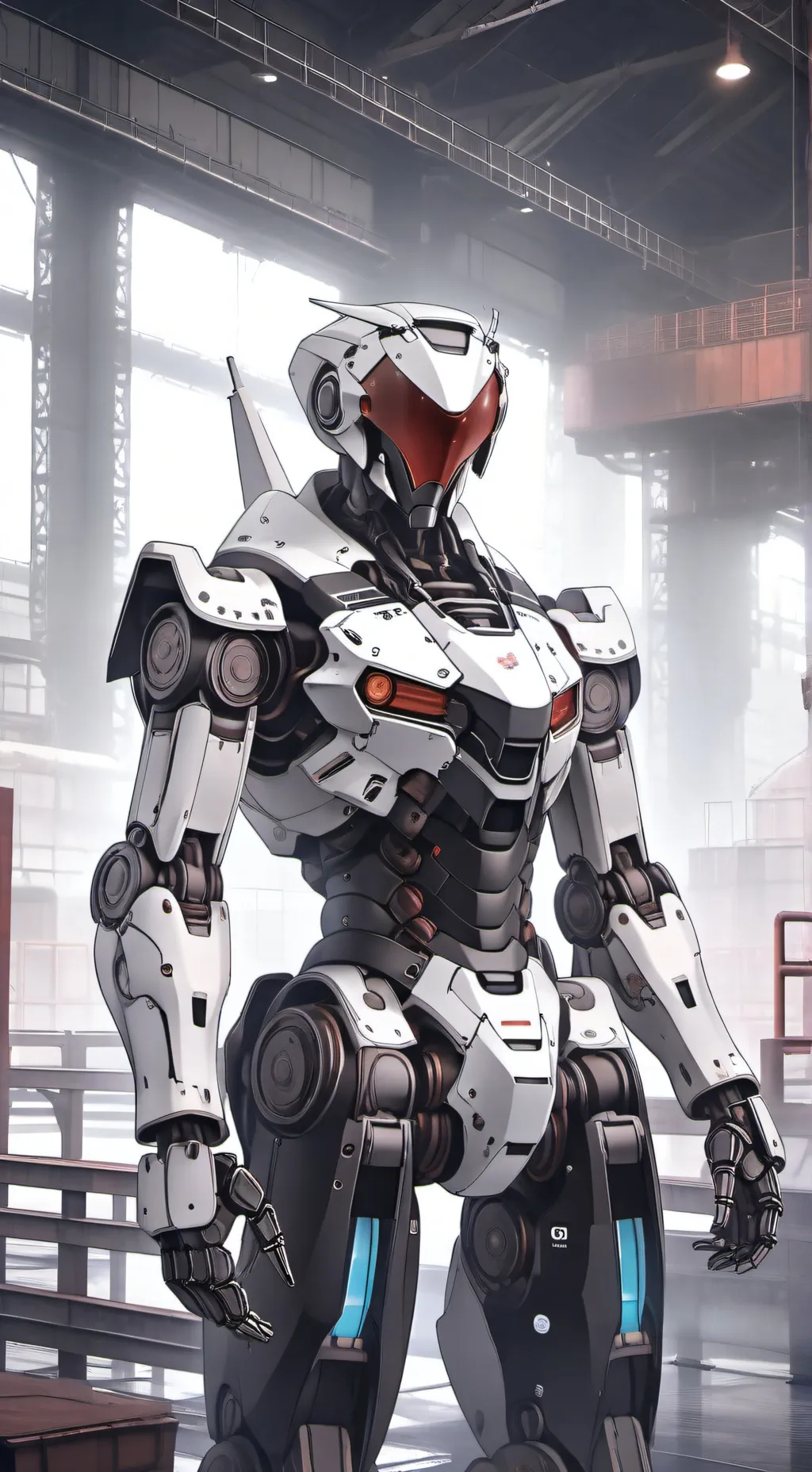 ai character: The Empty Machine background