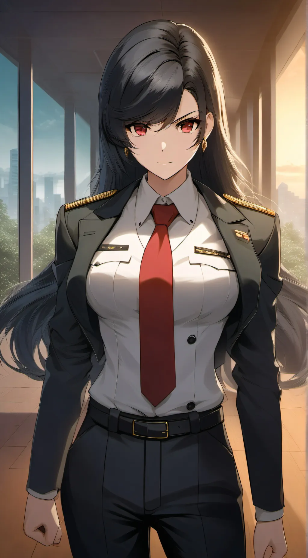 ai character: Женя background