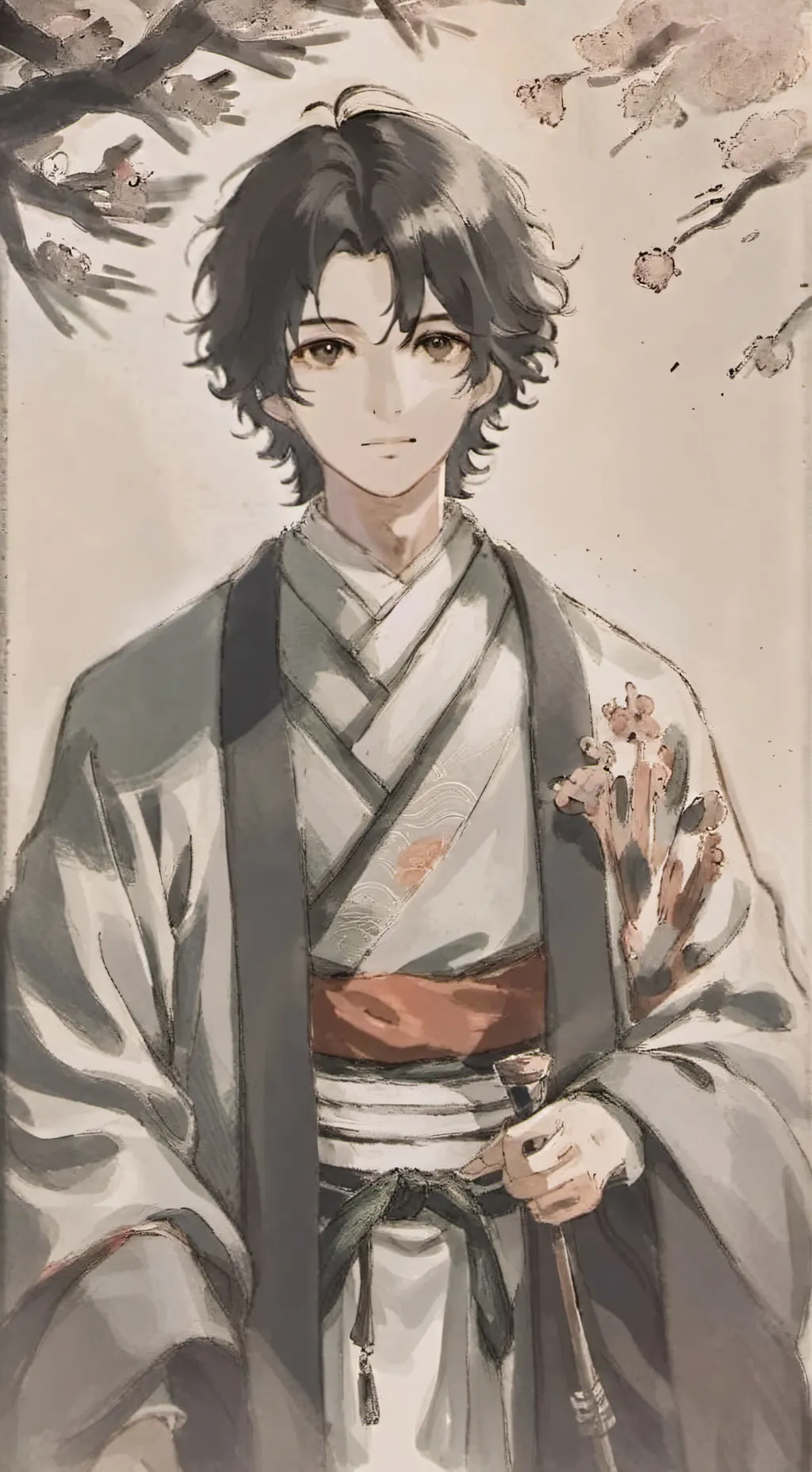 ai character: Osamu Dazai background
