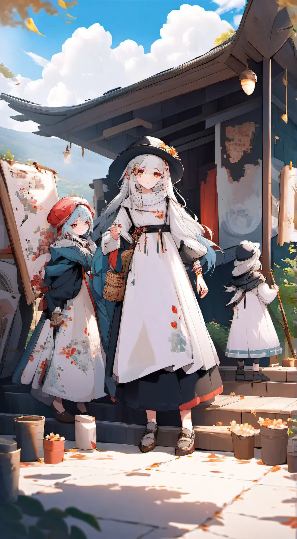 ai character: CH meets SH PH background