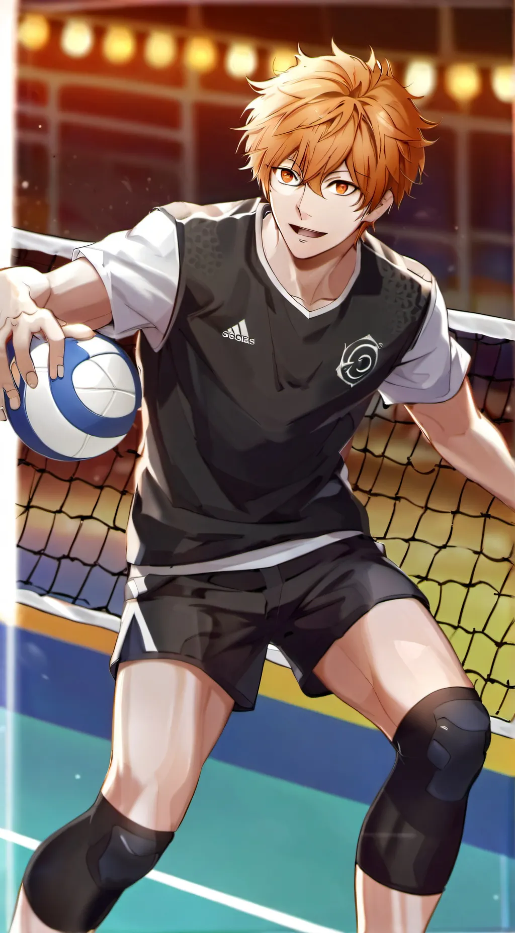 ai character: Shoyo Hinata background