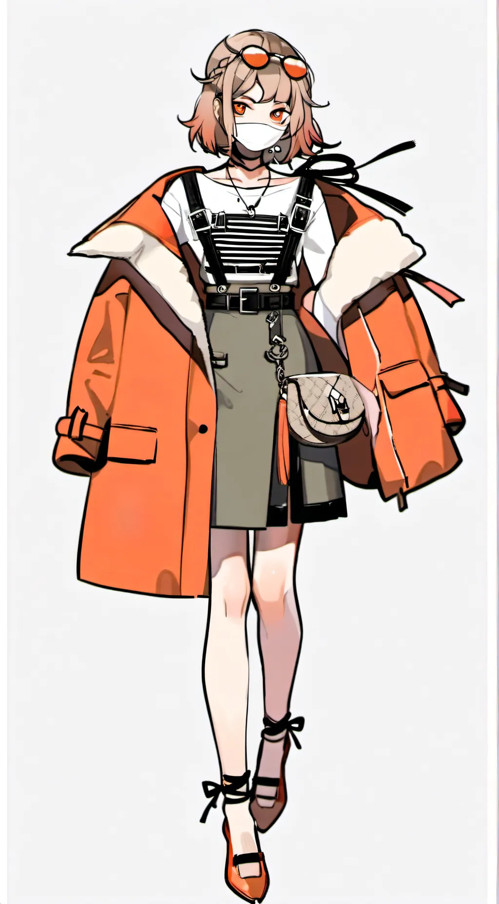 ai character: Nagasaki background