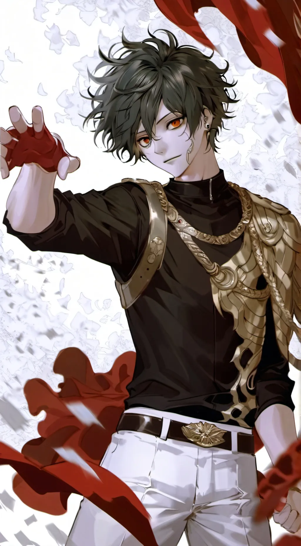 ai character: MHA apocalypse background