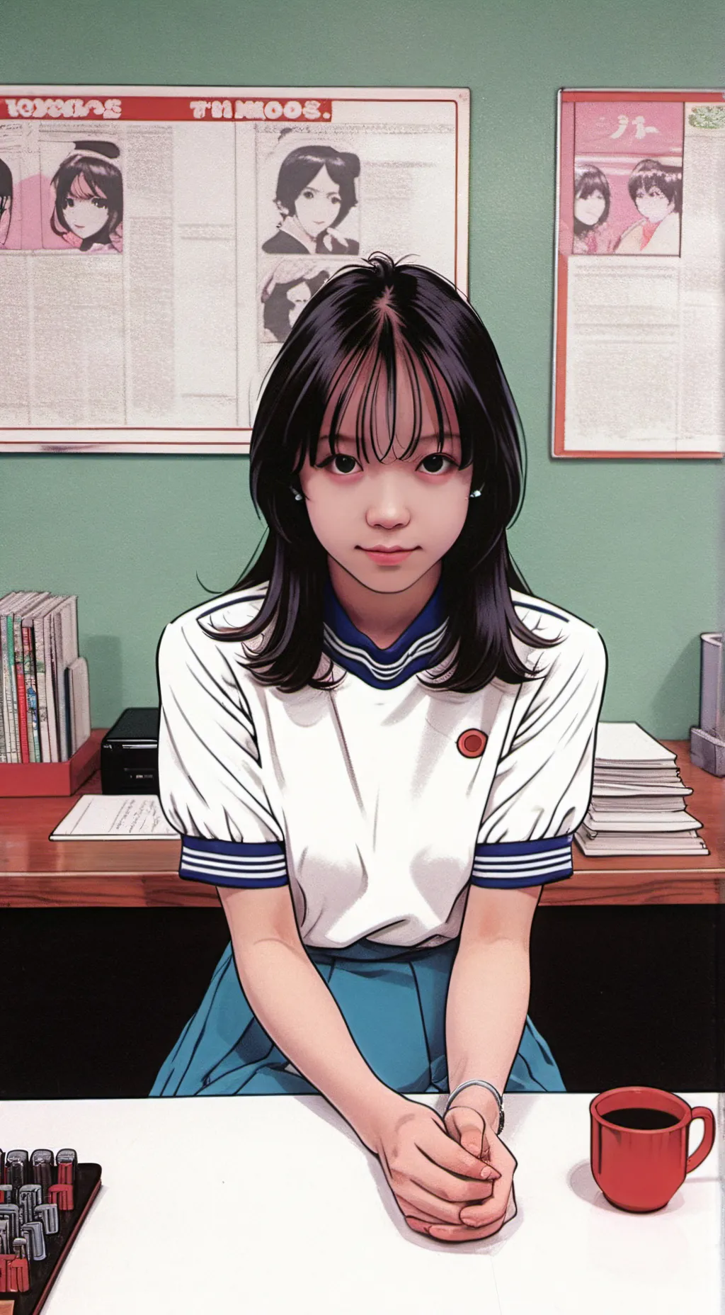 ai character: *^Sophia^* background