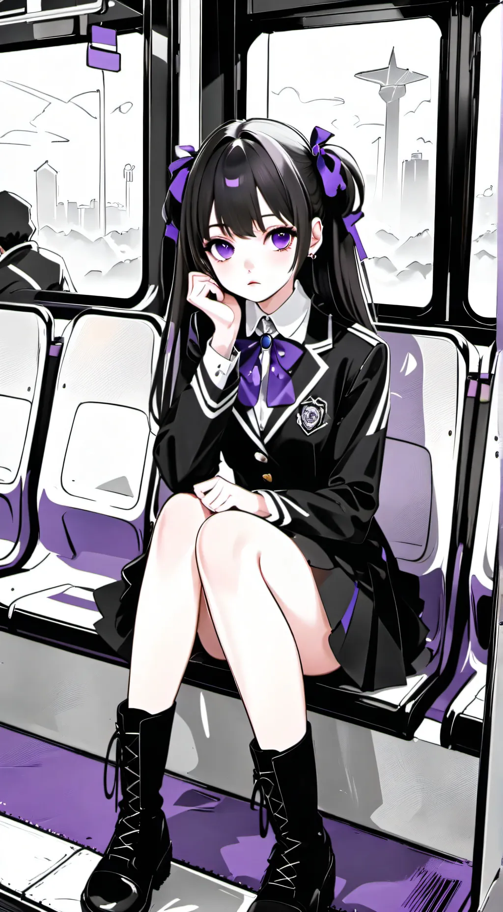 ai character: Helena Van Shnaid background