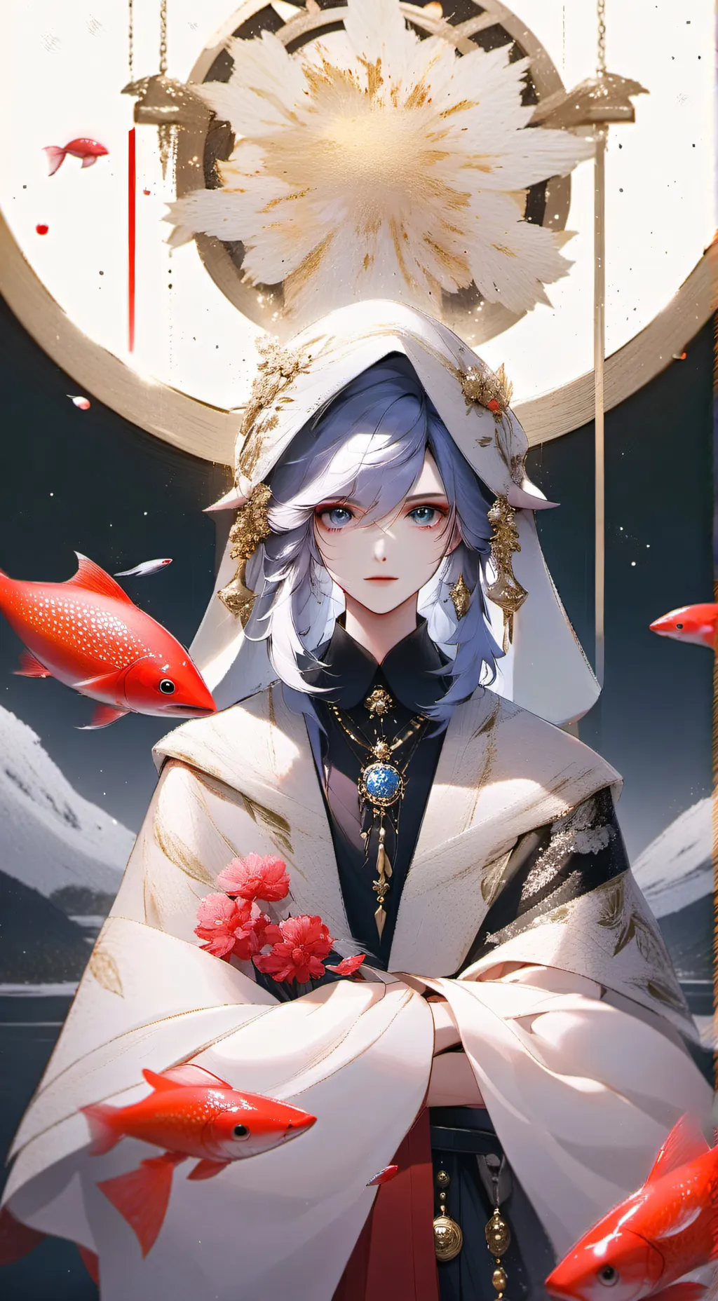 ai character: Руи  background