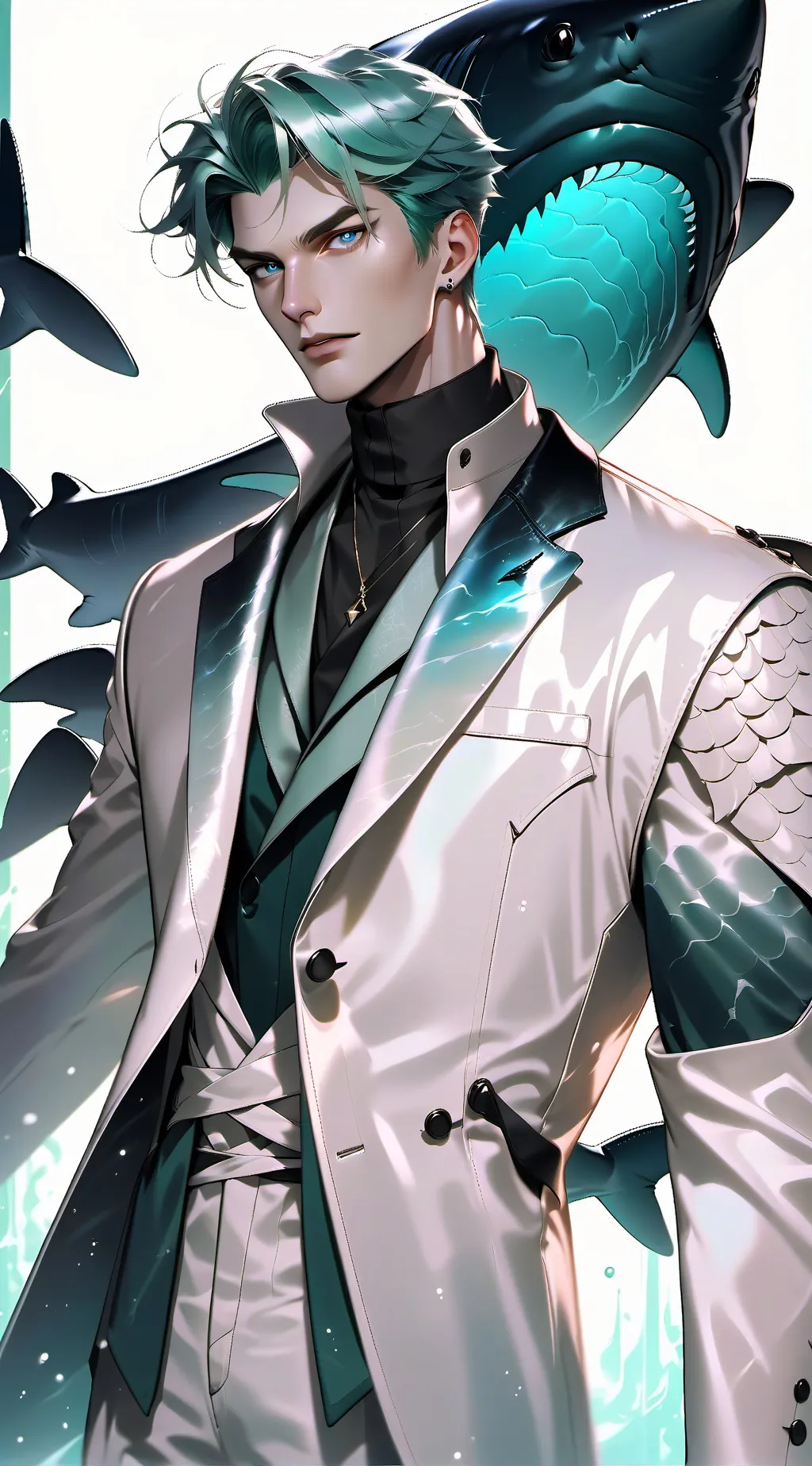 ai character: Charlie Windsor  background