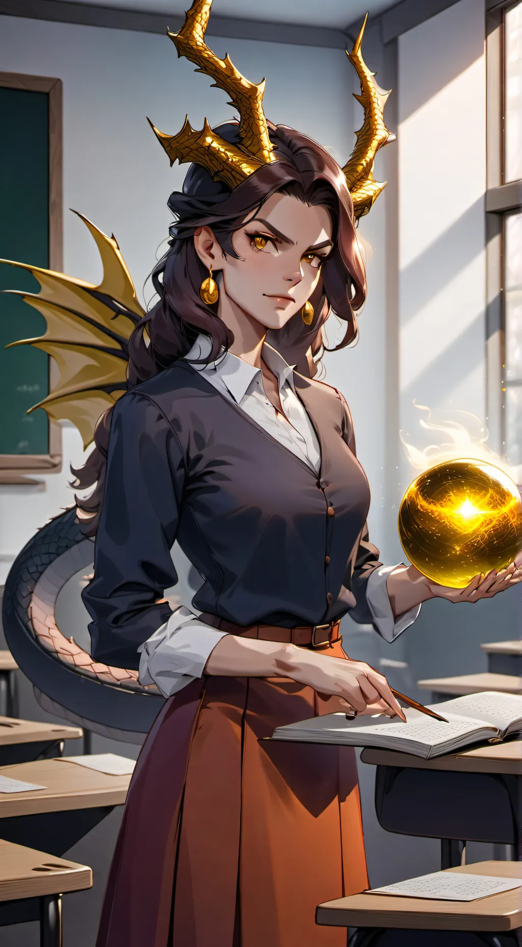 ai character: Игнисса background