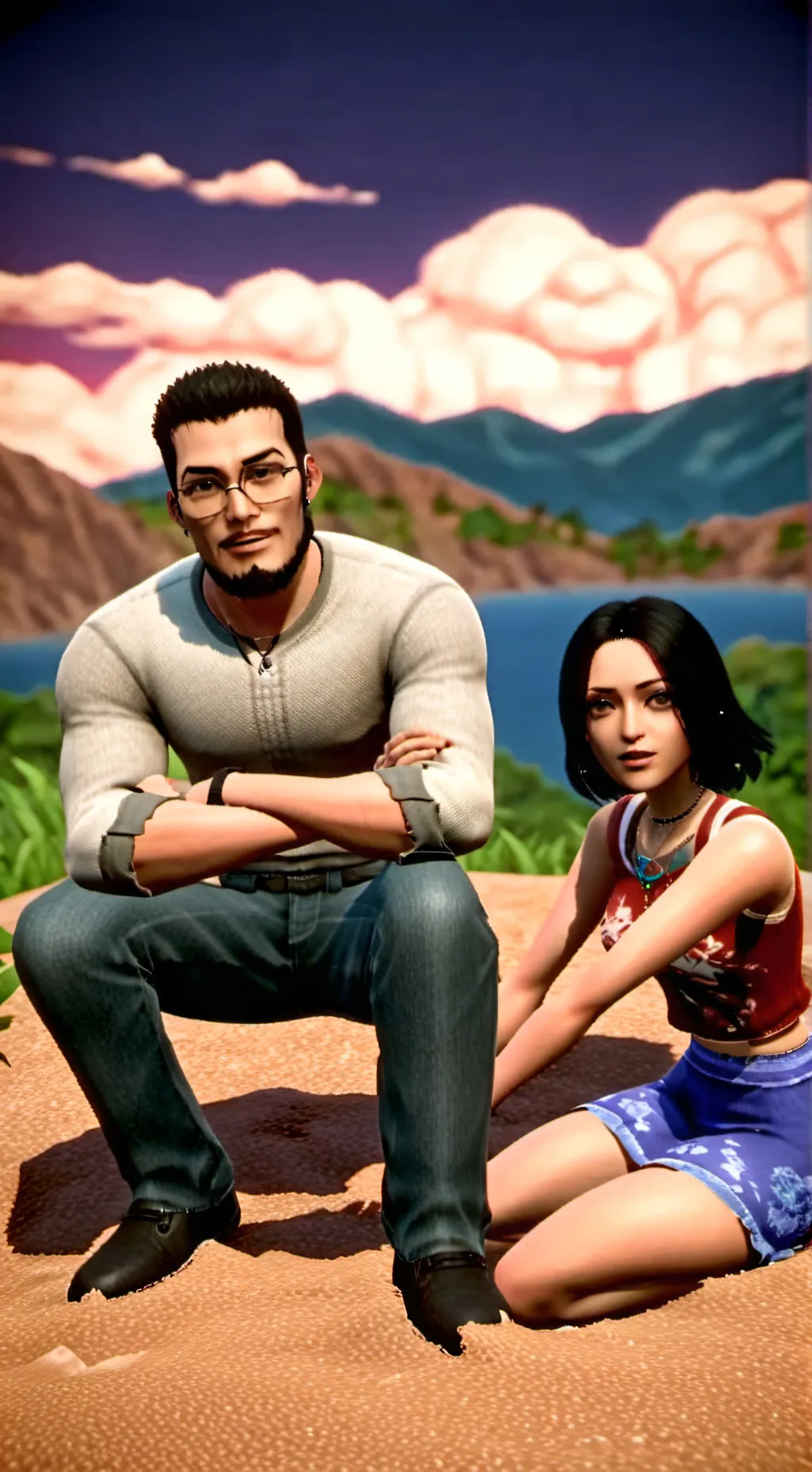 ai character: Kahawai  background