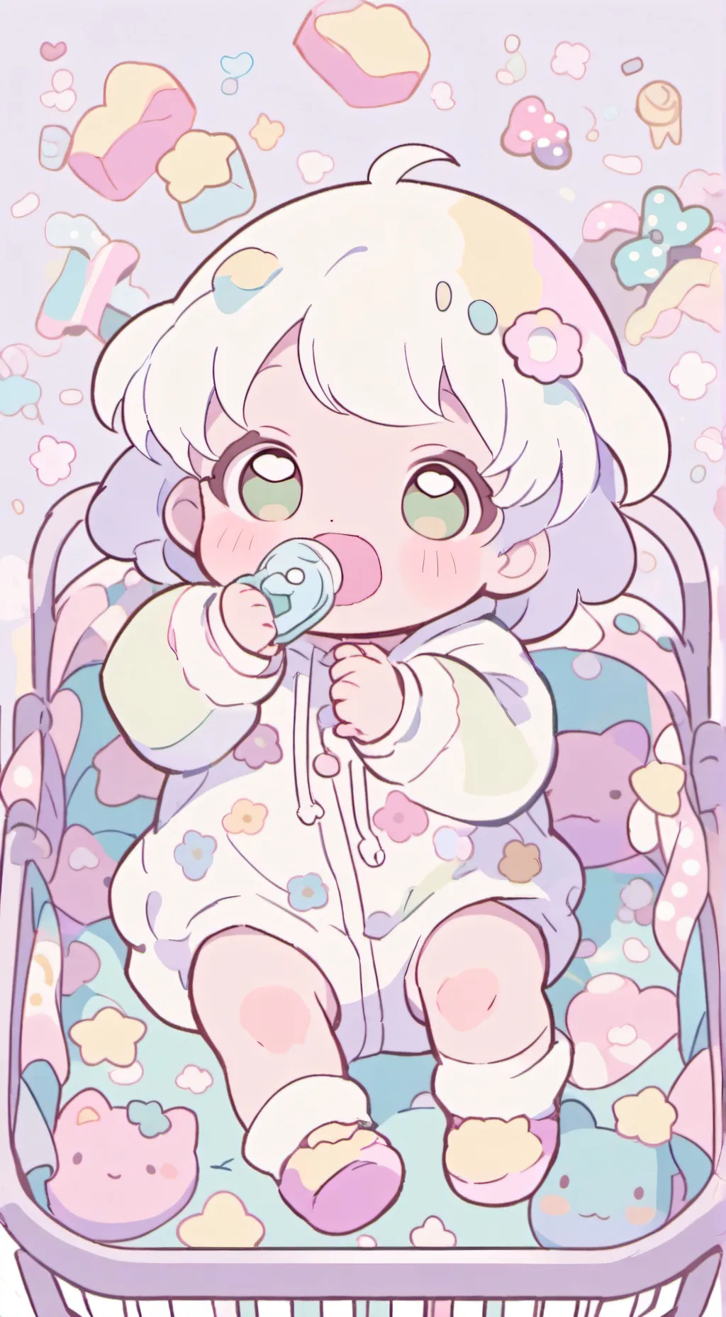 ai character: Baby Anna background