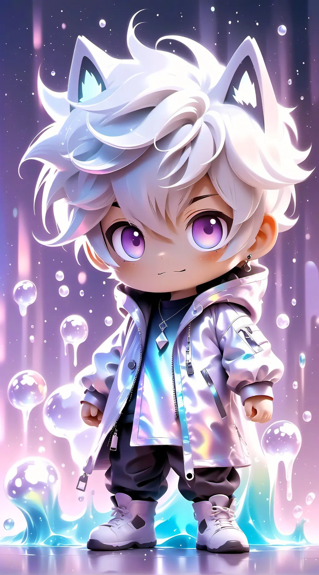 ai character: DJ background