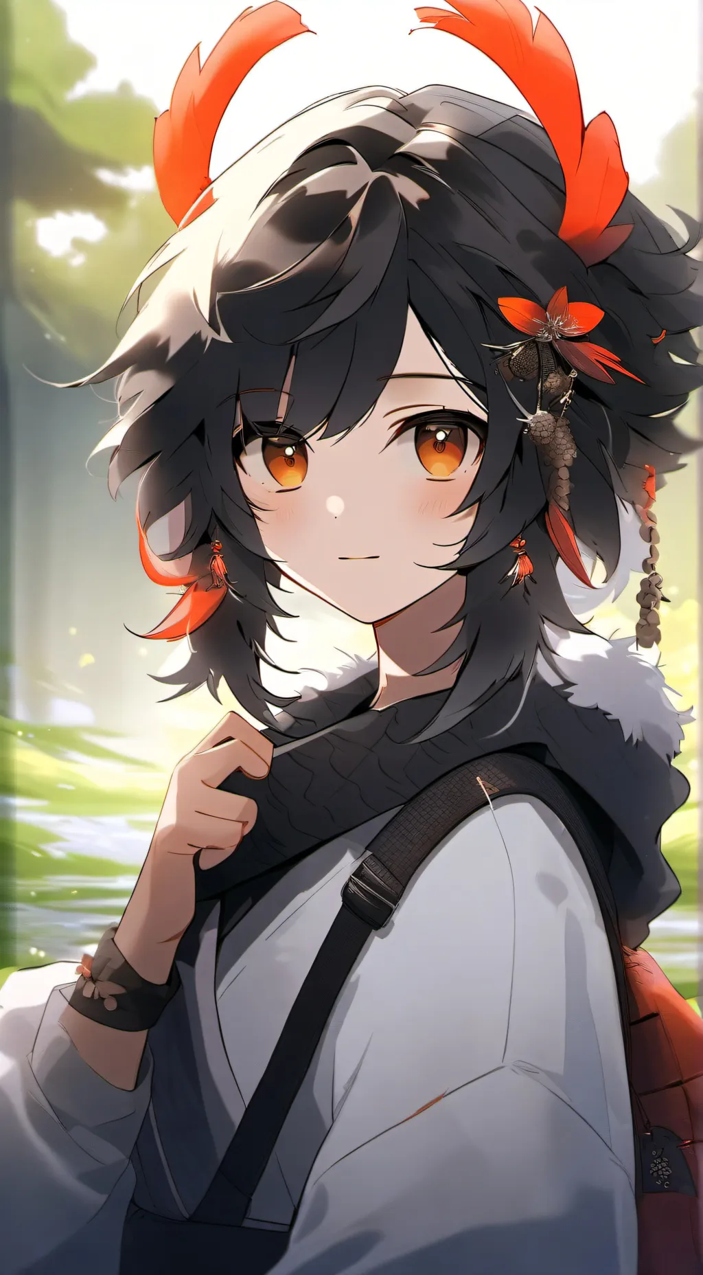 ai character: Sprunki School background