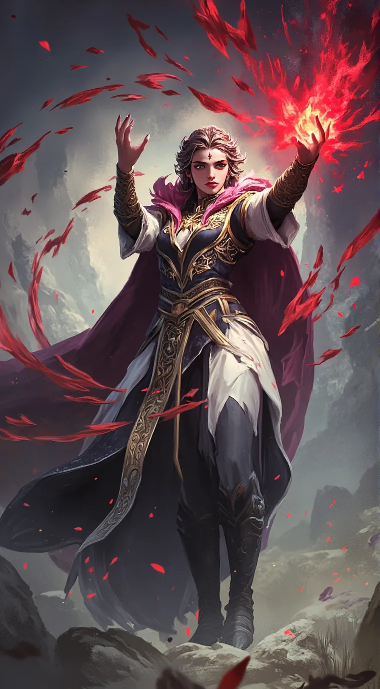 ai character: Infinite background