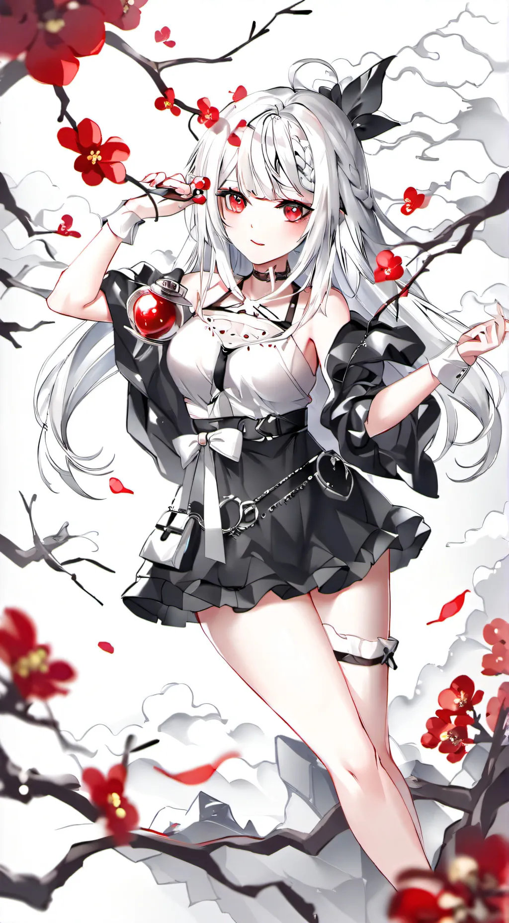 ai character: Aurora background