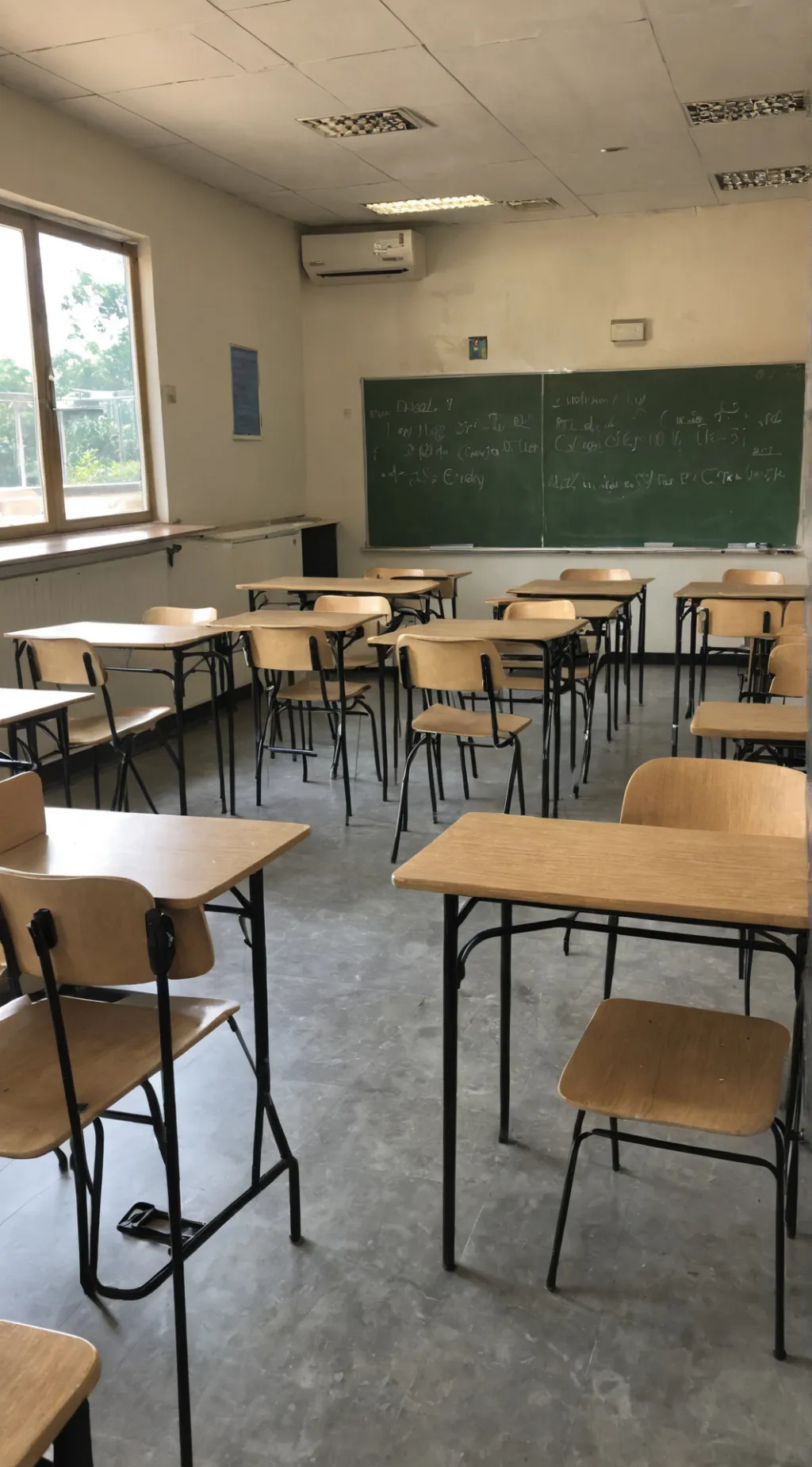 ai character: new school background
