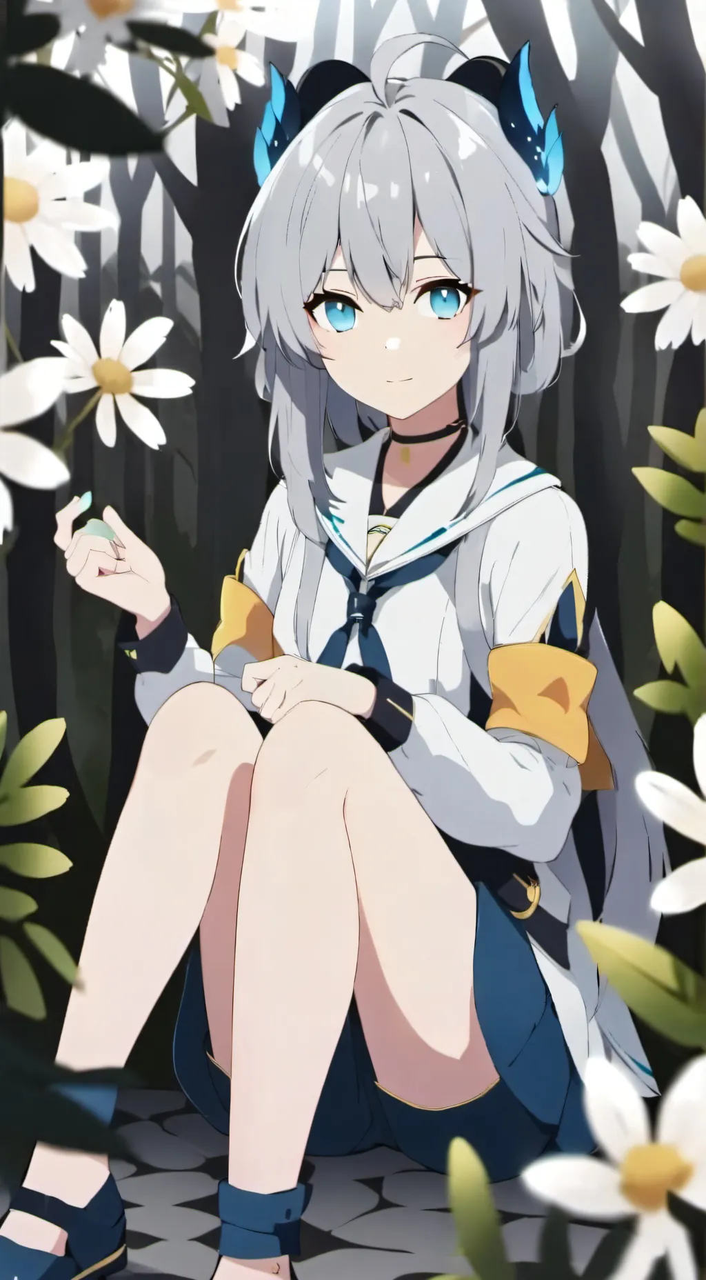 ai character: sublime background