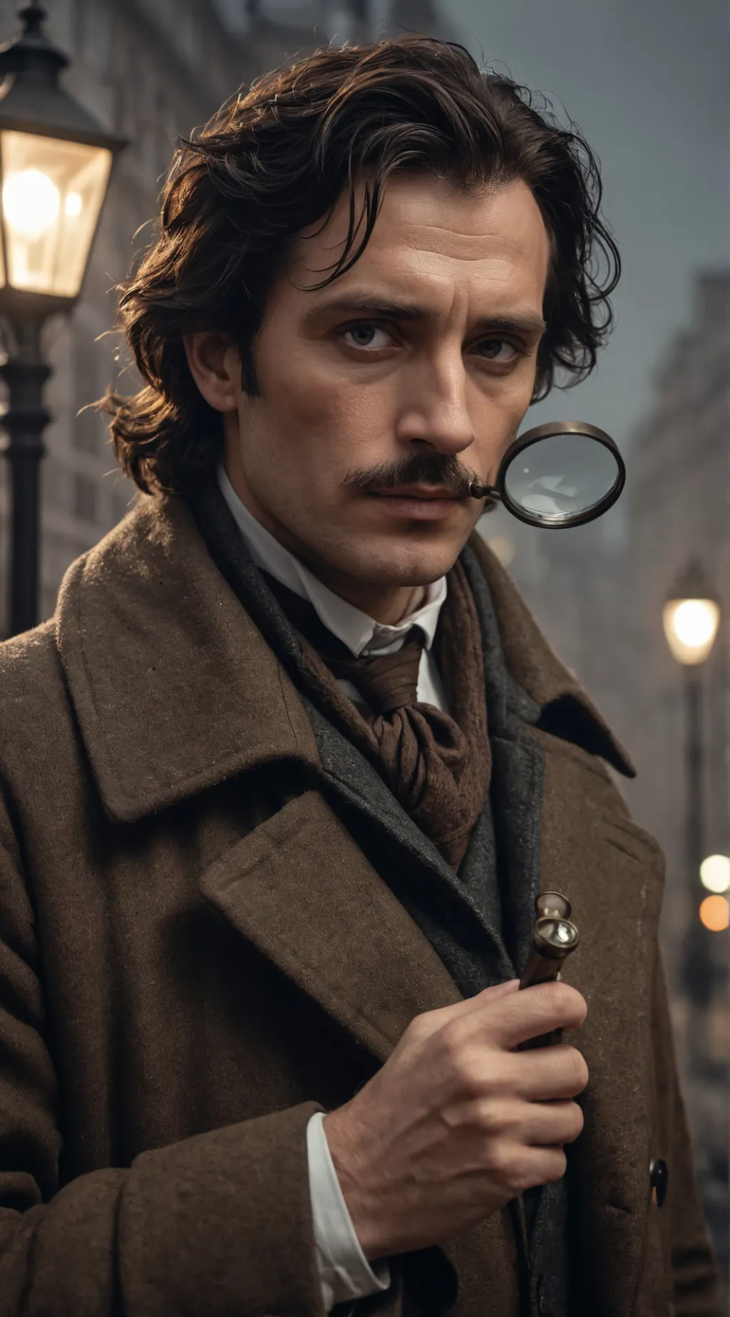 ai character: Sherlock Holmes background