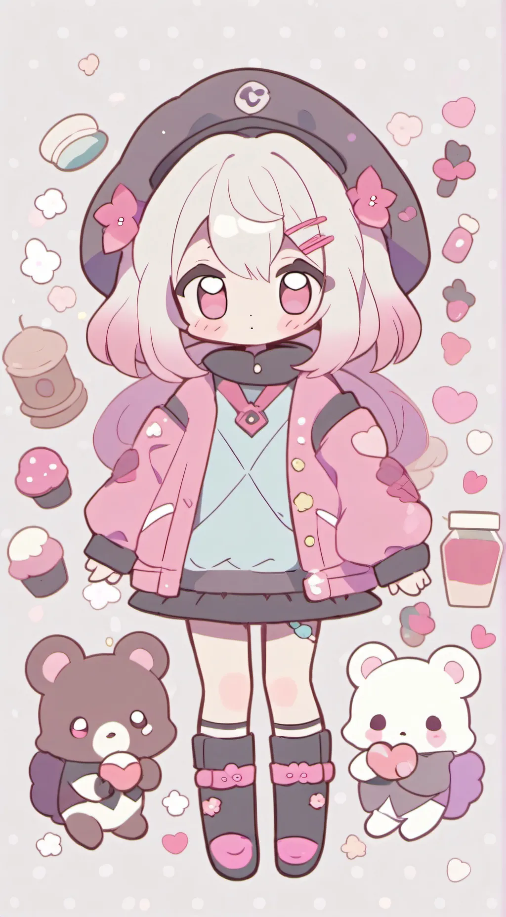 ai character: Random fandoms!!!! background
