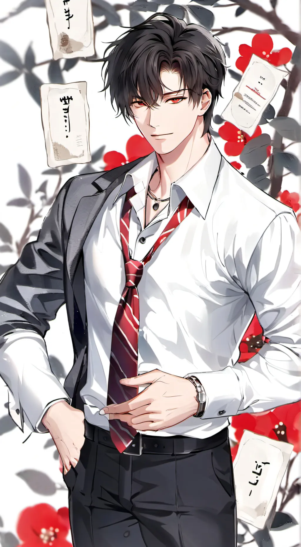 ai character: Daniel Logan  background