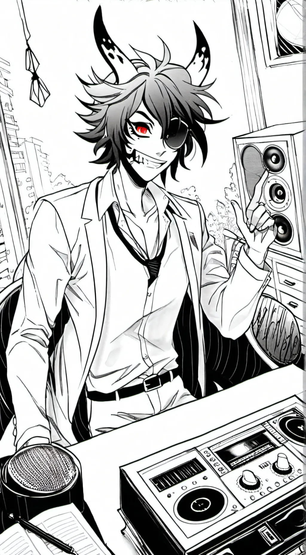 ai character: Alastor background