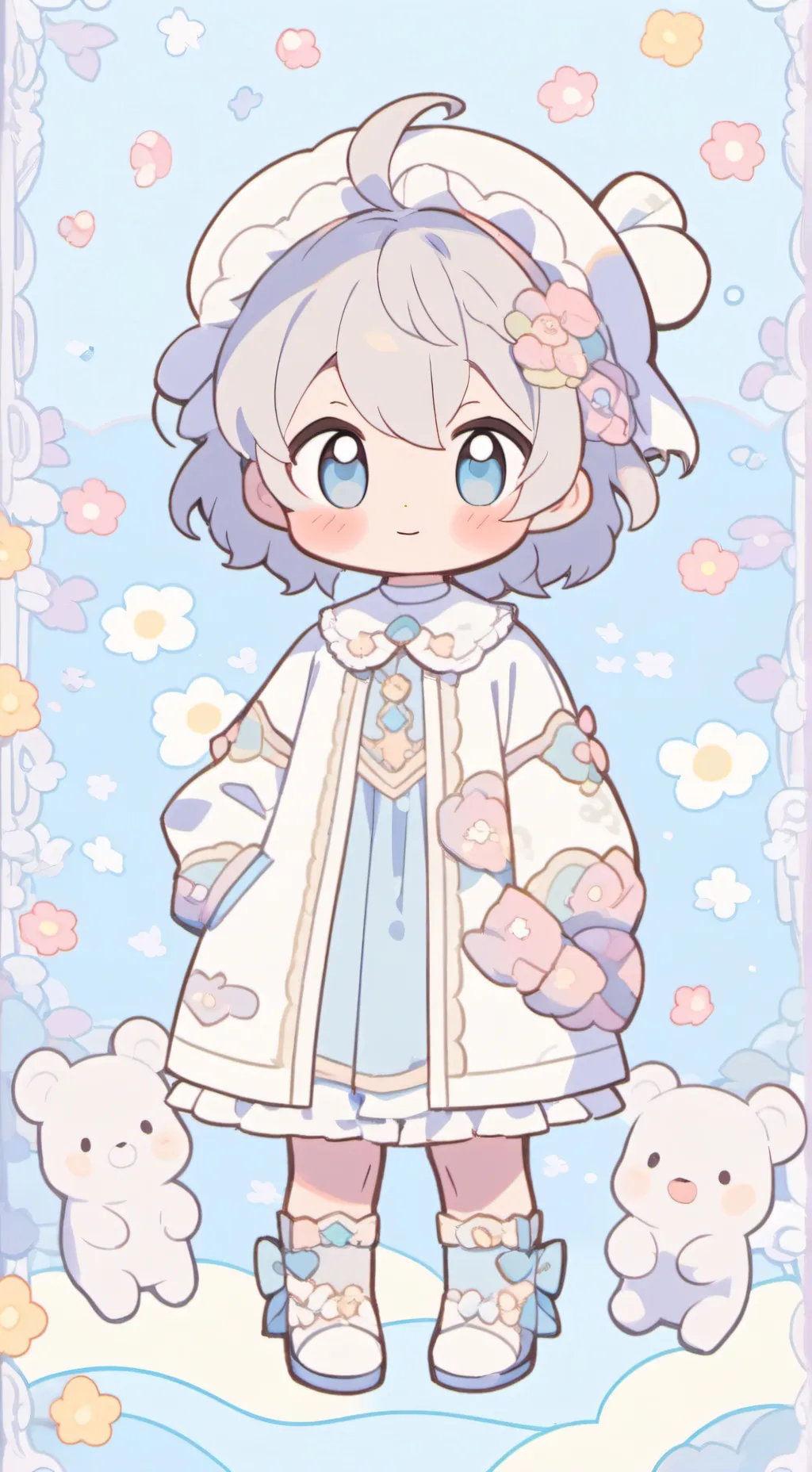 ai character: Rhay e Max background