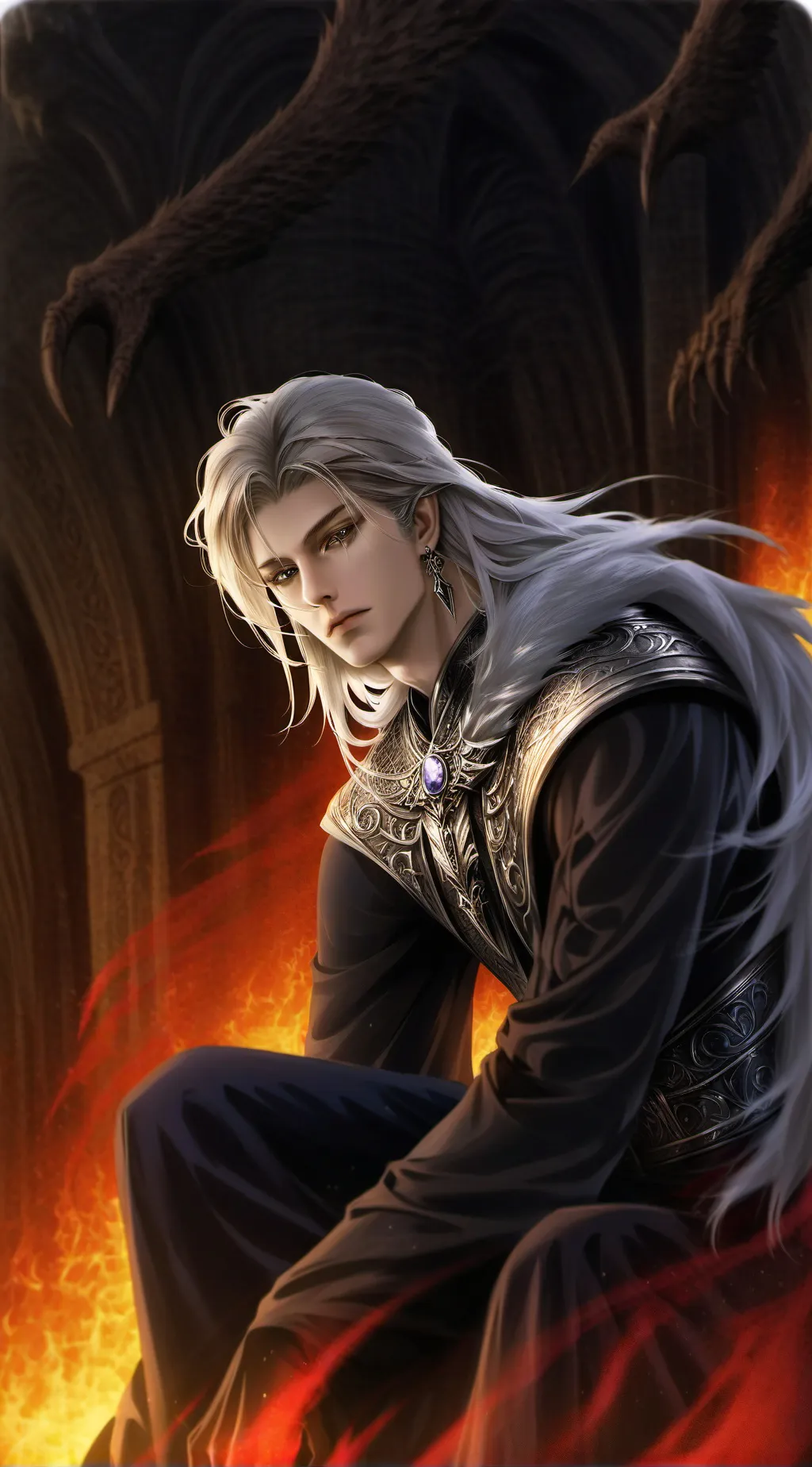 ai character: Sylus Vladmir  background