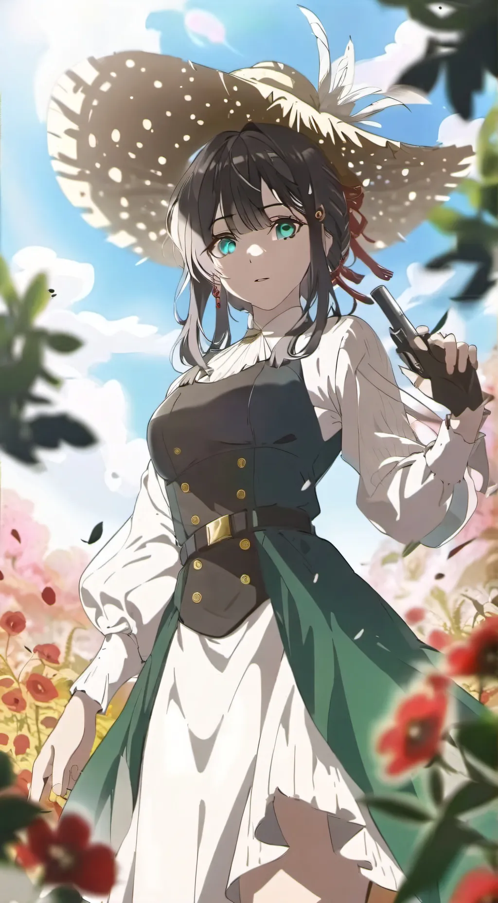 ai character: Luz  voltainer  background