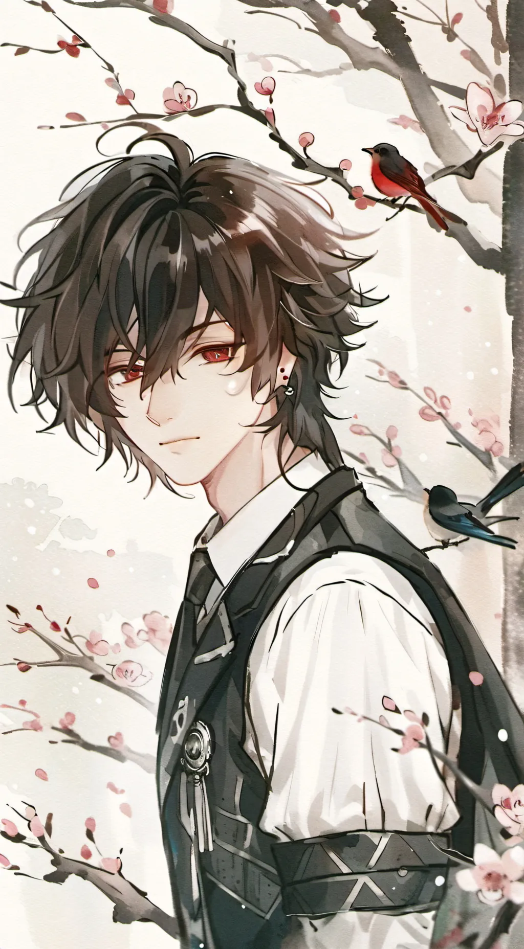 ai character: adrian background