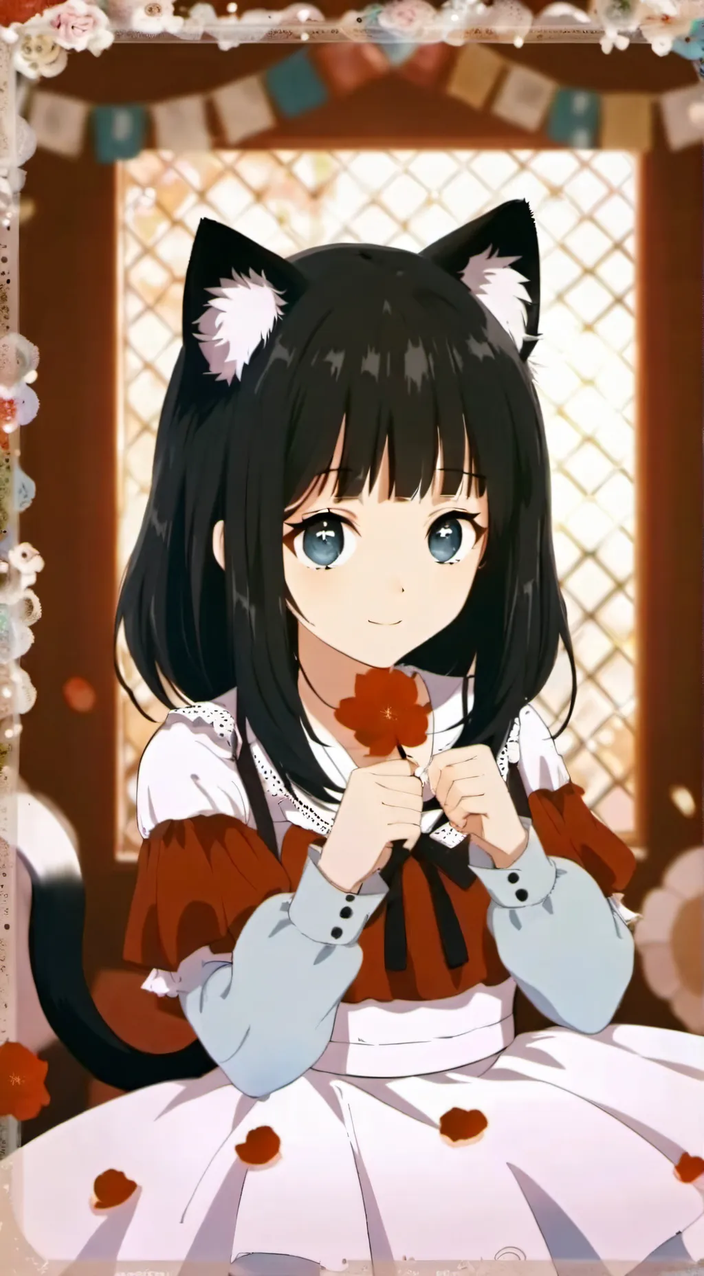 ai character: Neko background