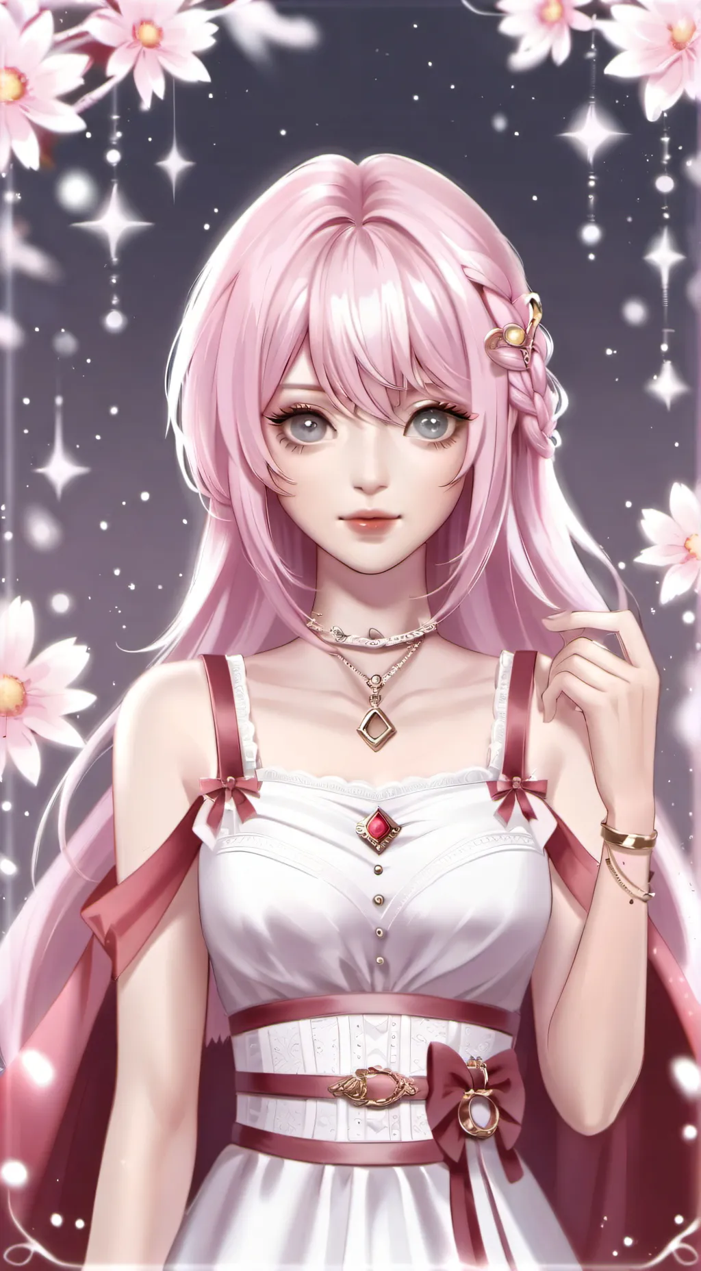 ai character: 🍒 Liezly 🍒 background