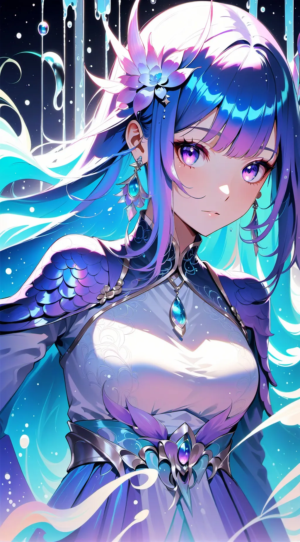 ai character: Селеста background