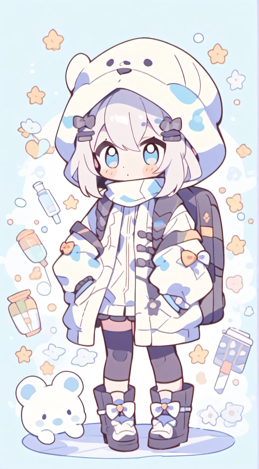 ai character: Demon slayer background