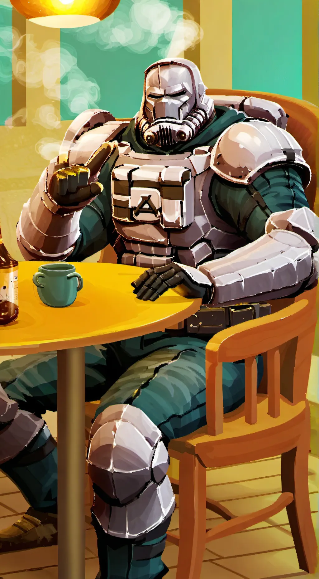 ai character: sgl juggernaut  background