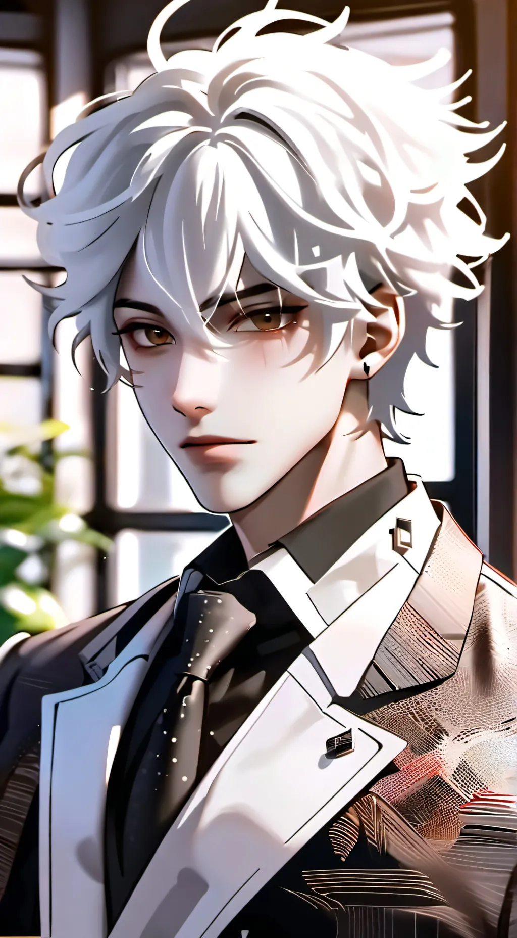 ai character: Perfectionist Partner background