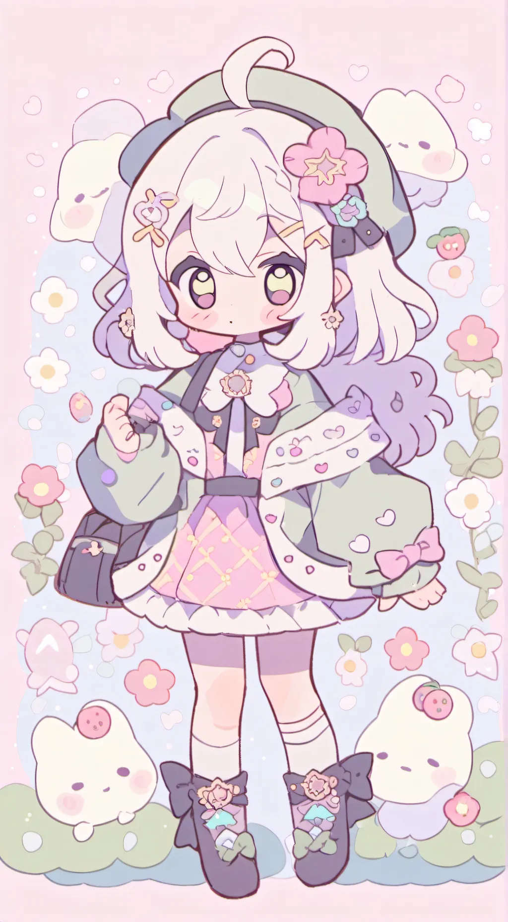 ai character: 🩷💖drama class🩷💖 background