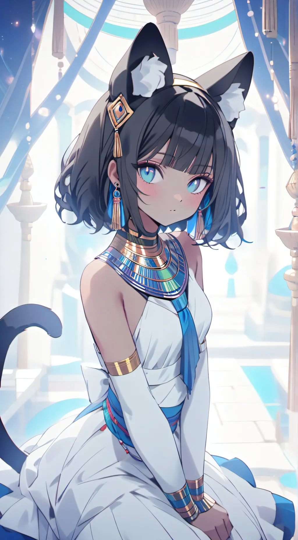 ai character: Nefertuni background