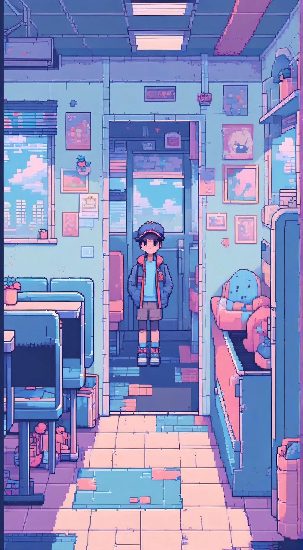 ai character: Appie's roadtrip background